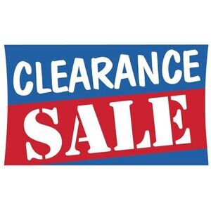 Moving Clearance Sale